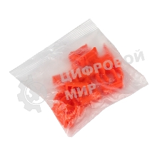 Крепеж-клипса оранжевая d20 мм Plast PROxima(10 шт)