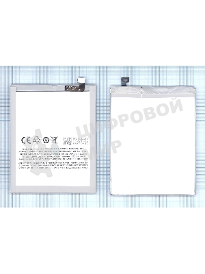 Аккумуляторная батарея BT61 для Meizu M3 Note (М - версия M681H)