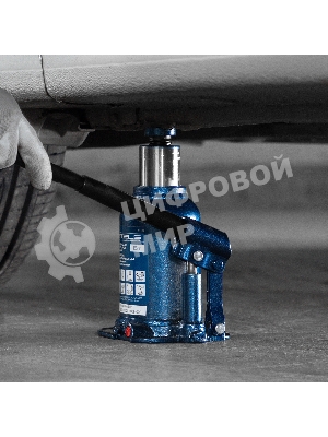 Домкрат гидравлический бутылочный телескопический Stels 6 т, подъем 180-410 мм