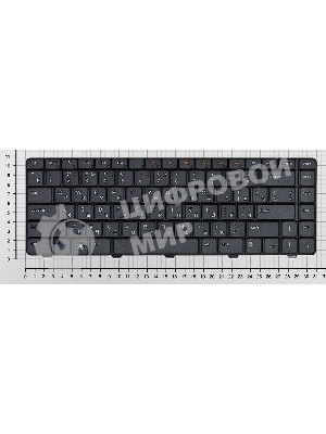 Клавиатура для ноутбука Dell Inspiron 14V 14R N4010 N4030 N5030 M5030 черная