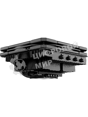 Кулер ID-COOLING IS-55 черный 120мм алюминий+медь 2000rpm 31.5db 4-pin 125W 55мм