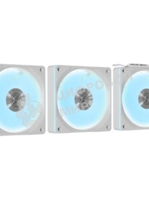 Вентилятор для корпуса Lian-Li Uni Fan CL Wireless 120 ARGB 124х120x28 белый 4-pin 29.8дБ (упак.:3шт) (G99.12CL1W3W.R0) Ret