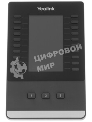 Модуль расширения YEALINK EXP43, цветной экран, для телефонов SIP-T43U, SIP-T46U, SIP-T48U, шт