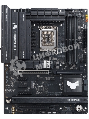 Материнская плата ASUS TUF GAMING Z890-PLUS WIFI, LGA1851, Intel Z890, 4xDDR5, 4xSATA, 4xM.2, 1xPCIe 5.0 x16, DisplayPort, HDMI, USB Type-C, 1x2.5Gb LAN, Thunderbolt, 5x3.5 мм, 7.1, ATX