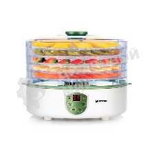 Сушка для фруктов и овощей Kitfort KT-1902 5под. 250Вт белый