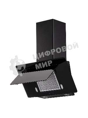 Вытяжка наклонная KRONA Liva 600 S черный, 60 см, 715 куб. м/ч, 52 дБ