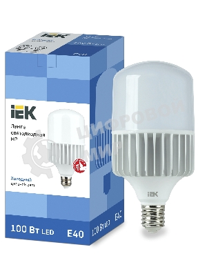Лампа светодиодная IEK LLE-HP-100-230-65-E40 HP 100Вт 230В 6500К E40