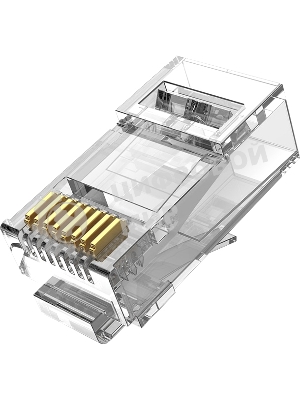 Коннектор Vention RJ45 (8p8c), UTP, cat. 6A, под витую пару (50 шт.)