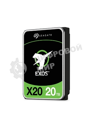 Жесткий диск Seagate HDD 20Tb 7200rpm Server Exos X20 HDD 512E/4KN (3.5
