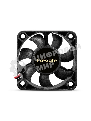 Вентилятор для корпуса ExeGate EX05010S2P-5 черный, 50 мм, 5500 об/мин, 27 дБ, 2 pin