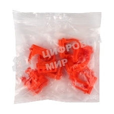 Крепеж-клипса оранжевая d20 мм Plast PROxima(10 шт)