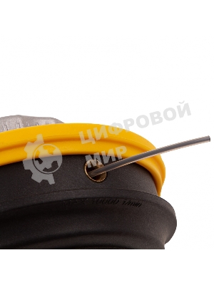 Катушка Denzel тримм. полуавтомат. легкая заправка лески гайка m10x1.25 винт m10-m10 алюм.кн