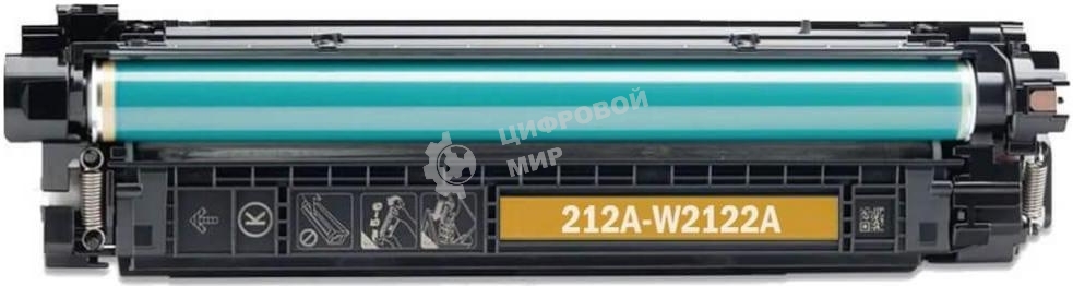 Картридж лазерный G&G 212A GG-W2122A желтый (4500 стр.) для HP Color LJ M554/M555/578 Enterprise