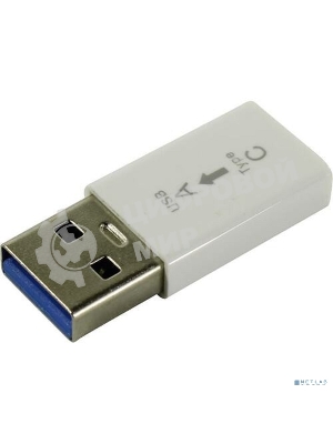 Адаптер KS-is KS-379 USB Type C Female в USB 3.0 белый
