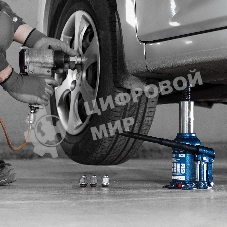 Домкрат гидравлический бутылочный телескопический Stels 6 т, подъем 180-410 мм