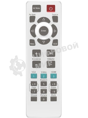 Проектор InFocus SP126 белый (DLP, 1280x800, 4000Lm, 1.54-1.72:1, 30000:1, VGA, HDMI, S-Video, USB-A) (SP126)