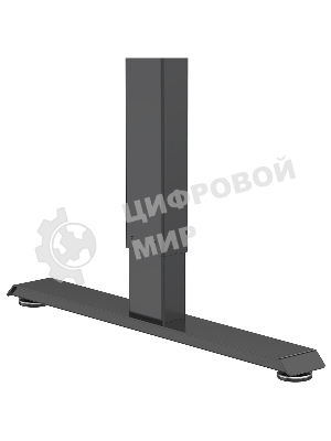 Стол игровой Cactus CS-EDL-GbK столешница МДФ черный, каркас черный