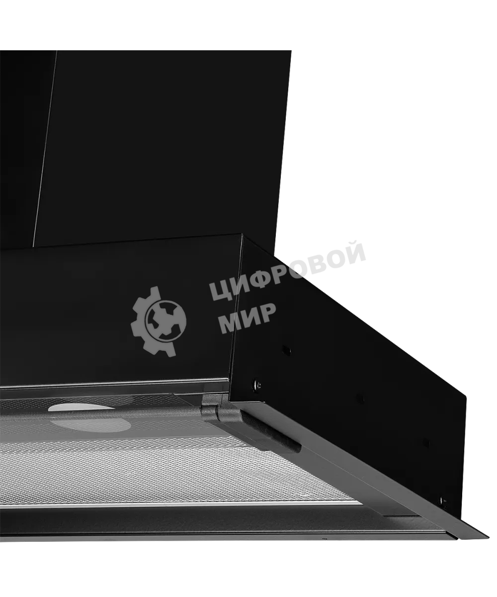 Вытяжка встраиваемая Kuppersberg Nancy 60 черный, 60 см, 850 куб. м/ч, 42 дБ