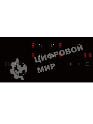 Индукционная варочная поверхность Lex EVI 640 R1 I BL черный