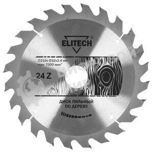 Диск пильный Elitech 1820.055500