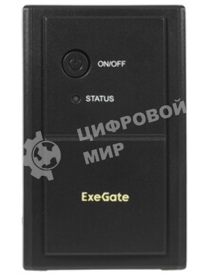 Источник бесперебойного питания ExeGate Power Back BNB-400.LED.AVR.4C13 <400VA/240W, LED, AVR, 4*C13, металлический корпус, Black>