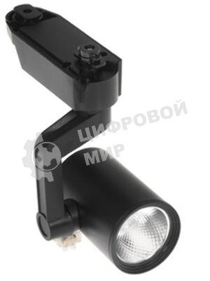 Светильник трековый ЭРА TR52-GU10 BK 1ф черный матовый