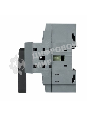 Рубильник 3п 63А реверсивный с рукояткой для прямой установки TwinBlock EKF tb-s-63-3p-rev