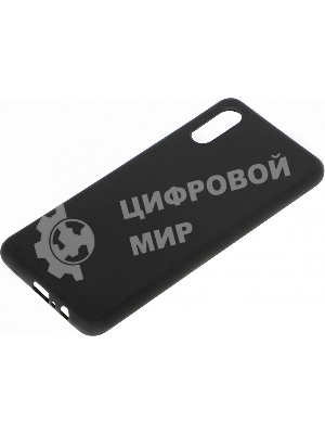 Чехол (клип-кейс) BoraSCO Silicone Case для Samsung Galaxy A02 черный