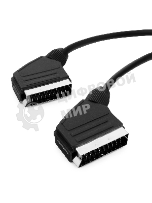 Кабель аудио/видео Gembird CCV-518, SCART/SCART, 21pin, 3м