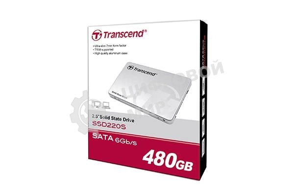 Накопитель SSD Transcend 220S, 480GB, 2.5