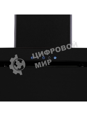 Вытяжка наклонная KRONA Liva 600 S черный, 60 см, 715 куб. м/ч, 52 дБ