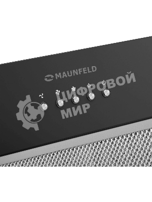 Вытяжка встраиваемая Maunfeld Trapeze 602M черный, 60 см, 1150 куб. м/ч, 54 дБ