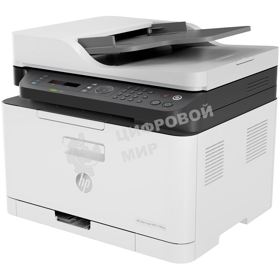 МФУ лазерное HP Color LaserJet 179fnw (4ZB97A), А4, цветной, печ. до 18 стр/мин. (ч/б) до 4 стр/мин. (цвет), скан. до 15 стр/мин. (ч/б) 6 стр/мин. (цвет), 600x600dpi, USB, RJ-45, Wi-Fi, Air Print, Mopria