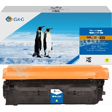Картридж лазерный G&G GG-W2122X (212X) желтый (10000 стр.) для HP Color LJ M554/M555/578 Enterprise
