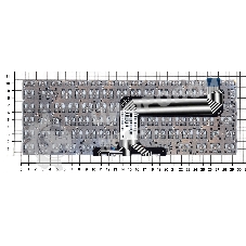 Клавиатура для ноутбука HP Spectre Folio 13-AK черная с подсветкой