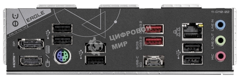 Материнская плата GIGABYTE B650 EAGLE, AM5, AMD B650, 4xDDR5, 4xSATA, 3xM.2, 1xPCI-E 4.0 x16, 1xHDMI, 1xDP, 2xUSB-C 3.2 Gen 1, 2xUSB-A 3.2 Gen 2, 6xUSB-A 2.0, 1x 1Gb LAN, 3x3.5 мм, 7.1, ATX