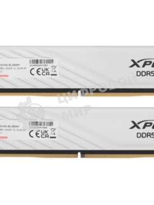 Оперативная память XPG Lancer Blade, DDR5, 32GB (2x16 GB), 6000 MHz, CL36, радиатор, черный