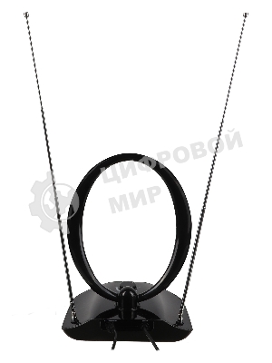 Антенна телевизионная Hyundai H-TAI400 30дБ активная черный