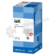 Лампа светодиодная IEK LLE-HP-100-230-65-E40 HP 100Вт 230В 6500К E40