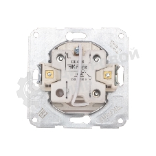 Переключатель Kranz DEA 1кл прох. (инд) с/у 10А мех. белый (1/10/120)