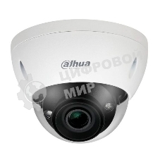 Уличная купольная IP-видеокамера Dahua с ИИ4Мп; 1/1.8” CMOS; моторизованный объектив 2.7~12мм; механический ИК-фильтр; WDR(140дБ); чувствительность 0.0007лк@F1.8; сжатие: H.265+, H.265, H.264+, H.264