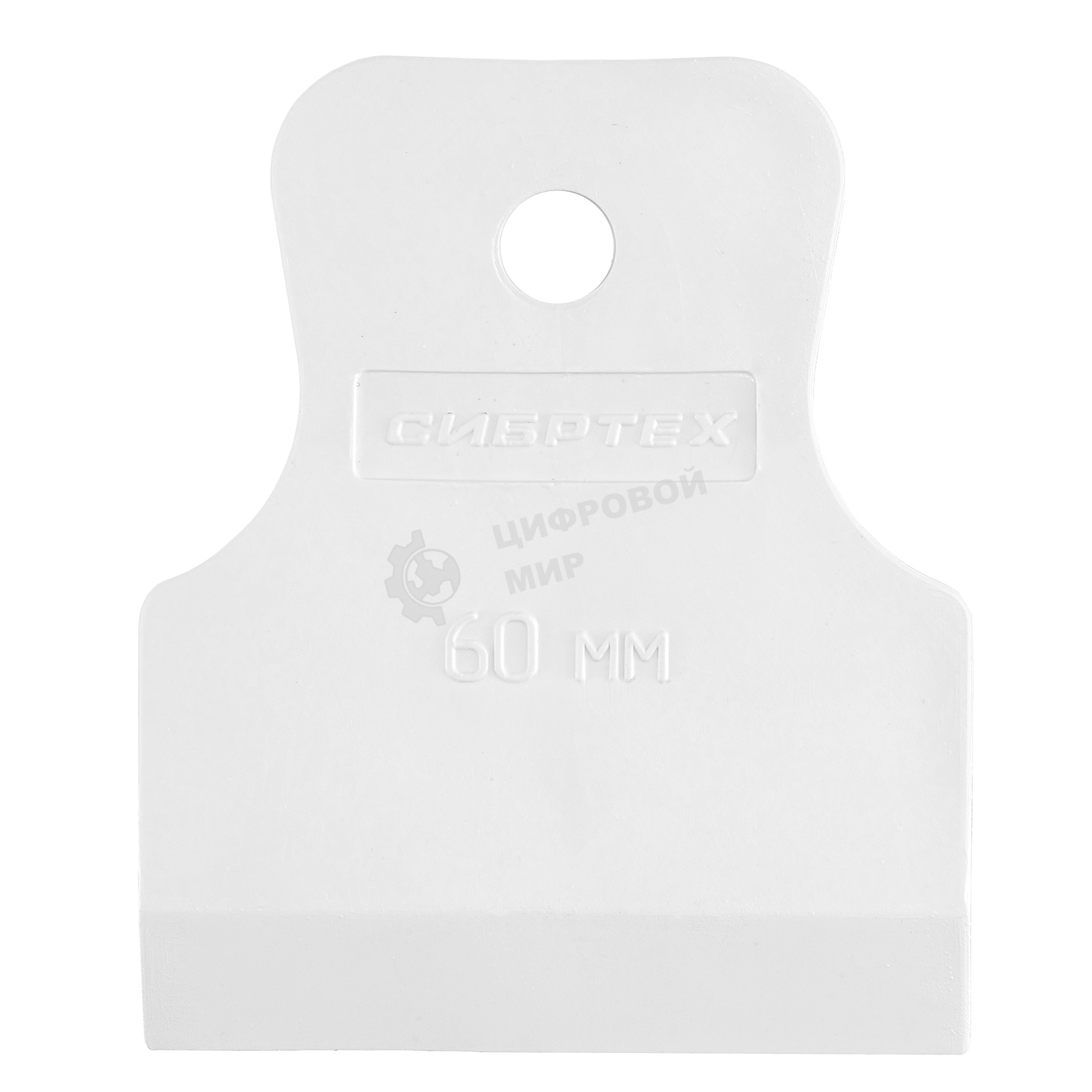 Набор шпателей Sparta 40-60-80 мм, белая резина, 3 шт.