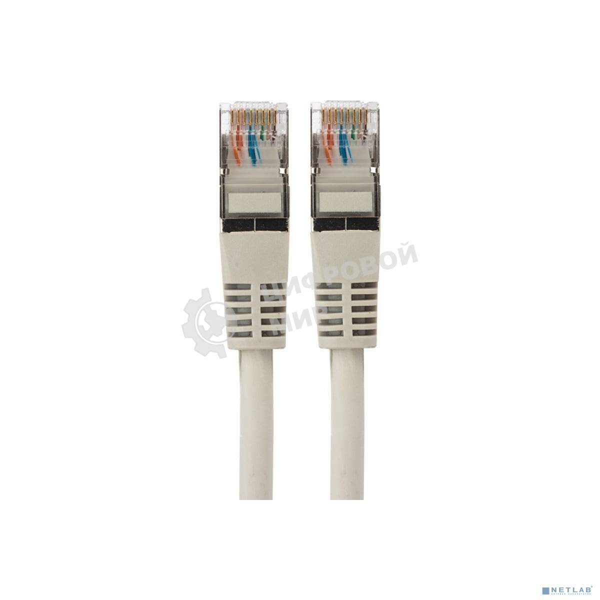 Пaтч-корд Rexant  F/UTP, cat. 5e, RJ45-RJ45, экранированный, 24AWG, LSZH, серый, 0,5м