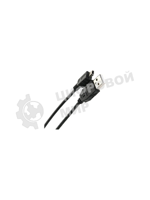 Кабель USB 2.0 A-->mini-B 5P (3,0м) черный, Telecom TC6911BK-3.0M