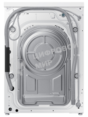 Стирально-сушильная машина Samsung WD11DG6B85BELP белый, загрузка фронтальная 11 кг, 1400 об/мин, класс: A