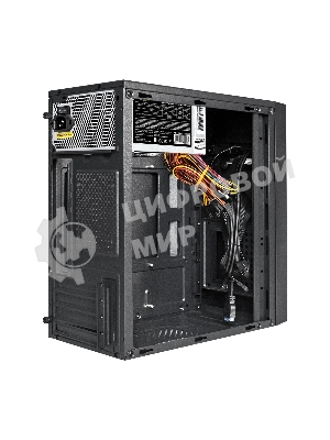 Компьютерный корпус Minitower ExeGate BAA-109U2-UN450 (mATX, БП UN450 с вент. 12см, 2*USB+2*USB 3.0, аудио, черный)