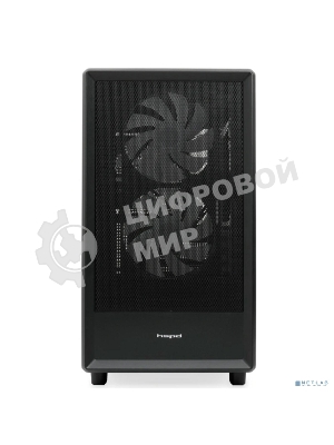 Компьютерный корпус HSPD M310, Mesh Mini-tower, черный, TG, 0.4 SPCC, 3x120мм ARGb mATX, mITX 180/280/160мм 1x2.5
