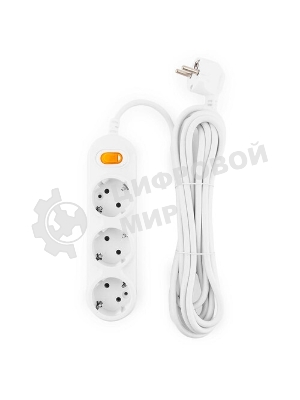 Удлинитель в бухте PowerCube 10А/2,2 кВт, 1 розетка, 20 м, оранжевый