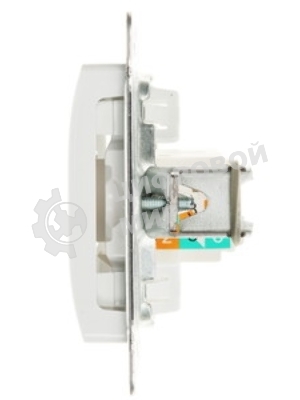 Механизм розетки SCHNEIDER ELECTRIC GSL000181K Glossaкомп. 1-м rj45 белый