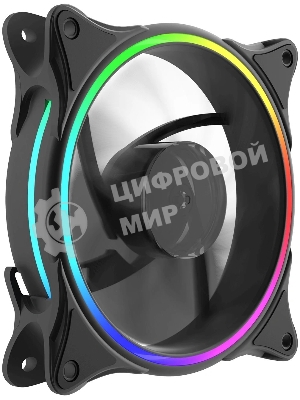 Вентилятор для корпуса Bloody CF-15 ARGB 120х120x25 черный 4-pin 30дБ (CF-15-ARGB120-BK) Ret